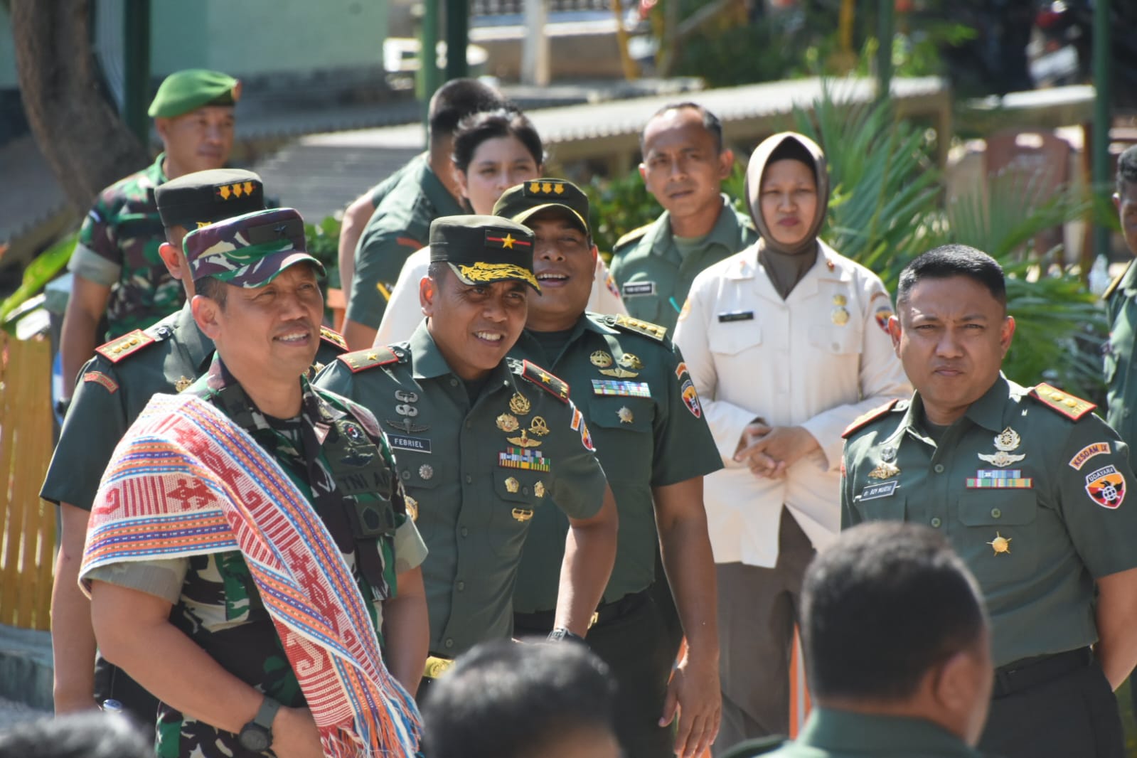 Kasdam IX/Udayana Tinjau Rumkit Tingkat III Wira Sakti Kupang